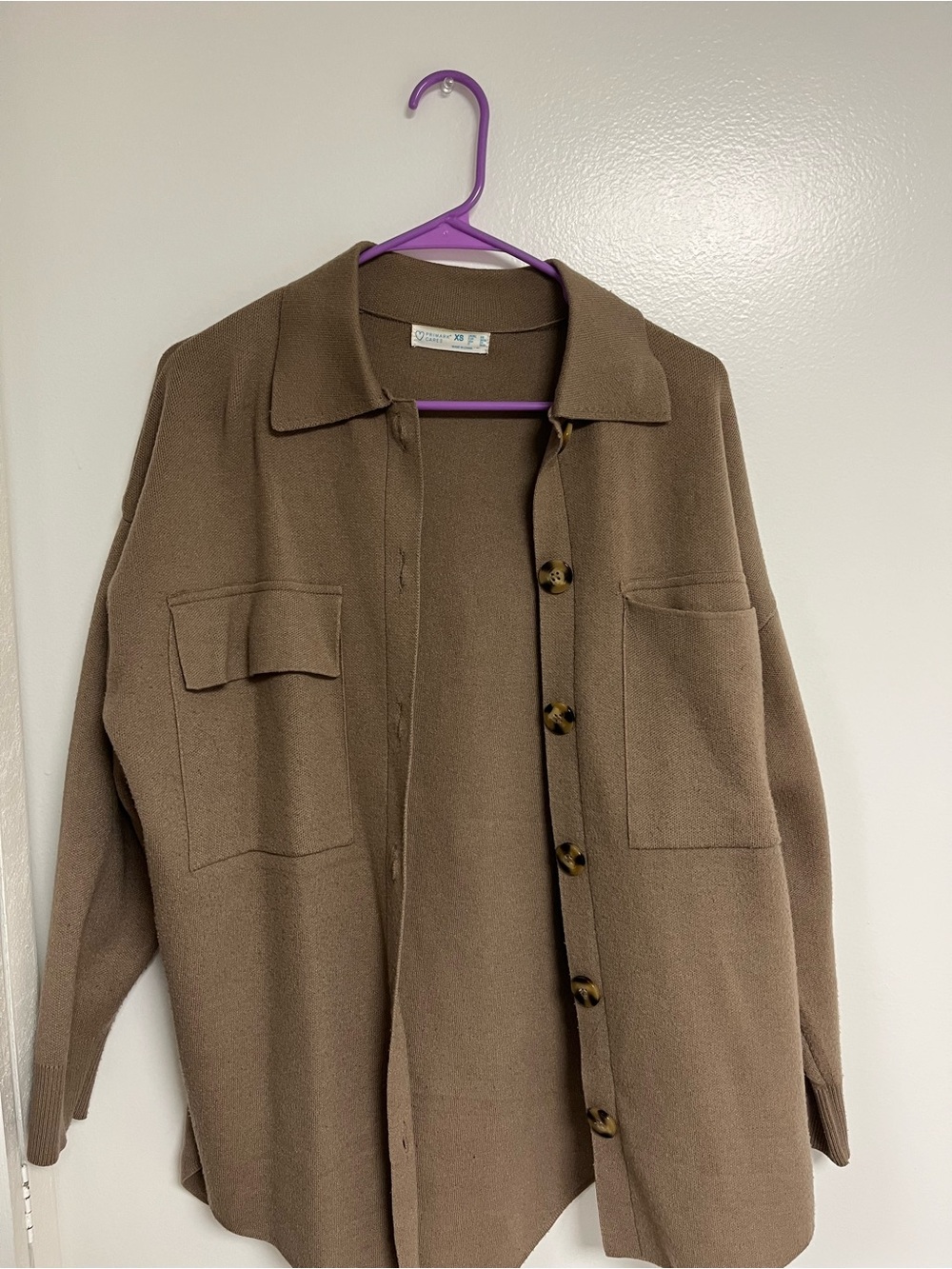Primark Brown Lightweight Shirt Jacket